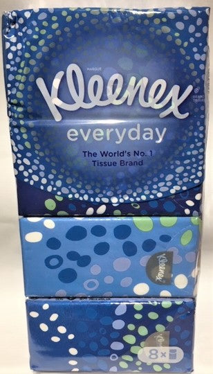 Tissues Kleenex Pocket Pack 8's
