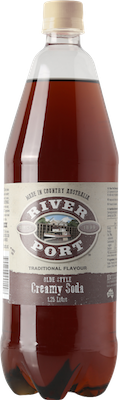 River Port Soft Drink CREAMY SODA 1.25L Single Bottle
