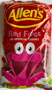 Allens 1.3kg Lollies RED FROGS