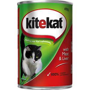 Kit e Kat CAT FOOD Meat & Liver 400g