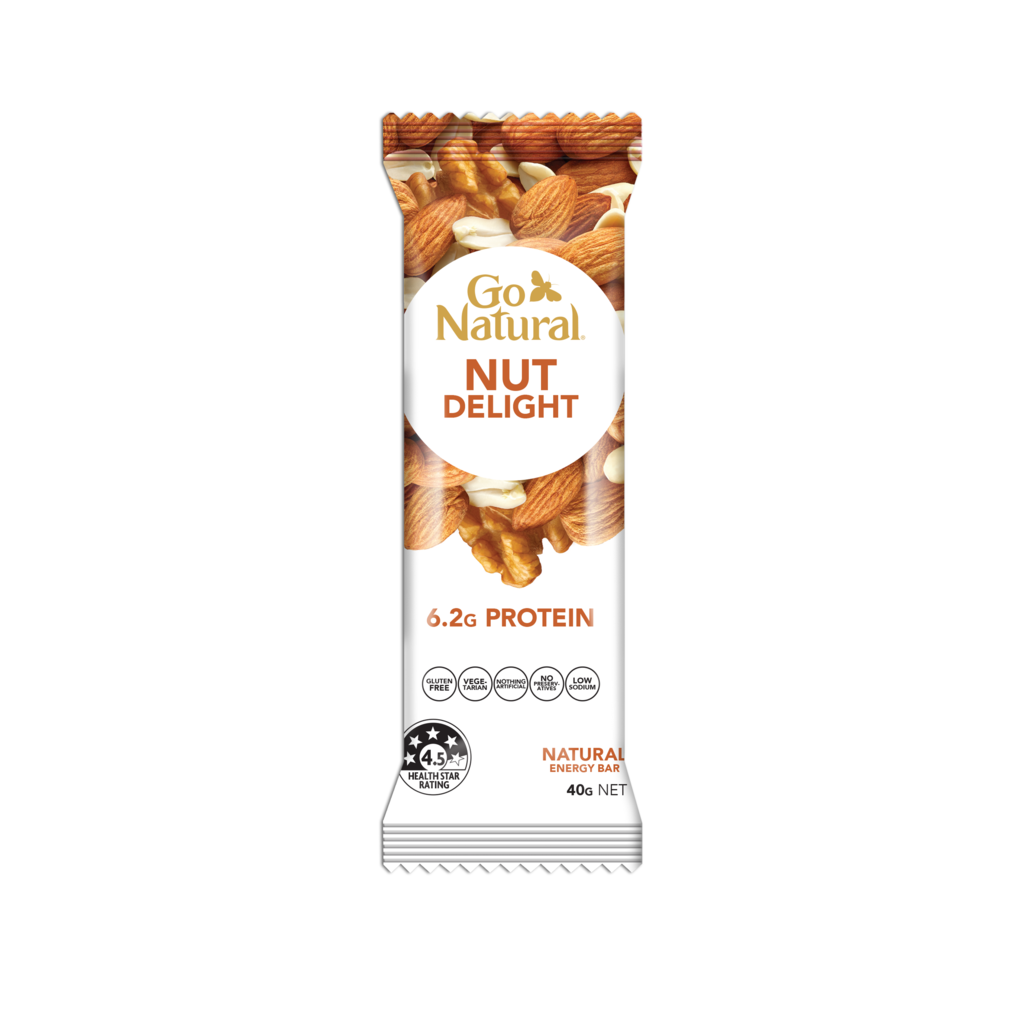Go Natural NUT DELIGHT PROTEIN BAR  40g