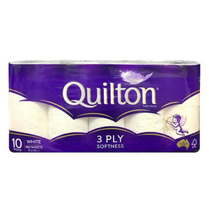 QUILTON 10pack 3ply Toilet Paper