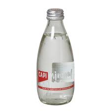 CAPI Glass 250ml NATURAL SPARKLING MINERAL WATER