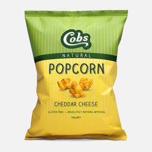 Cobs Popcorn Natural CHEDDAR CHEESE 100g