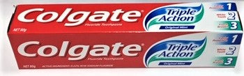 Colgate TRIPLE ACTION 80g Toothpaste