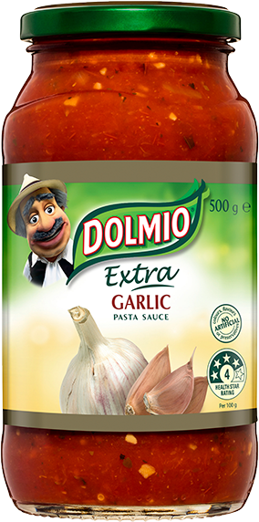 DOLMIO Extra Garlic PASTA SAUCE 500g