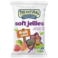 Natural Confectionery 240g SOFT JELLIES FRUIT SALAD