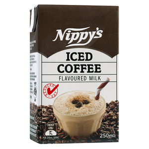 Nippy's ICED COFFEE Long Life Flavoured Milk 24 x 250ml Case