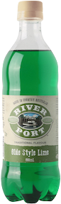 River Port Soft Drink OLD STYLE LIME 12 x 600ml Case