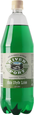 River Port Soft Drink OLD STYLE LIME 1.25L Single Bottle