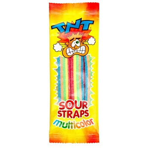TNT Individually Wrapped Sour Straps MULTI COLOR 57g 1 Packet