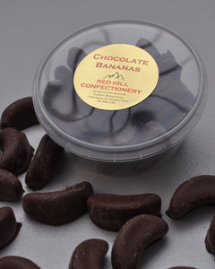 Red Hill Confectionery - Milk Chocolate Coated Bananas 150g Tub