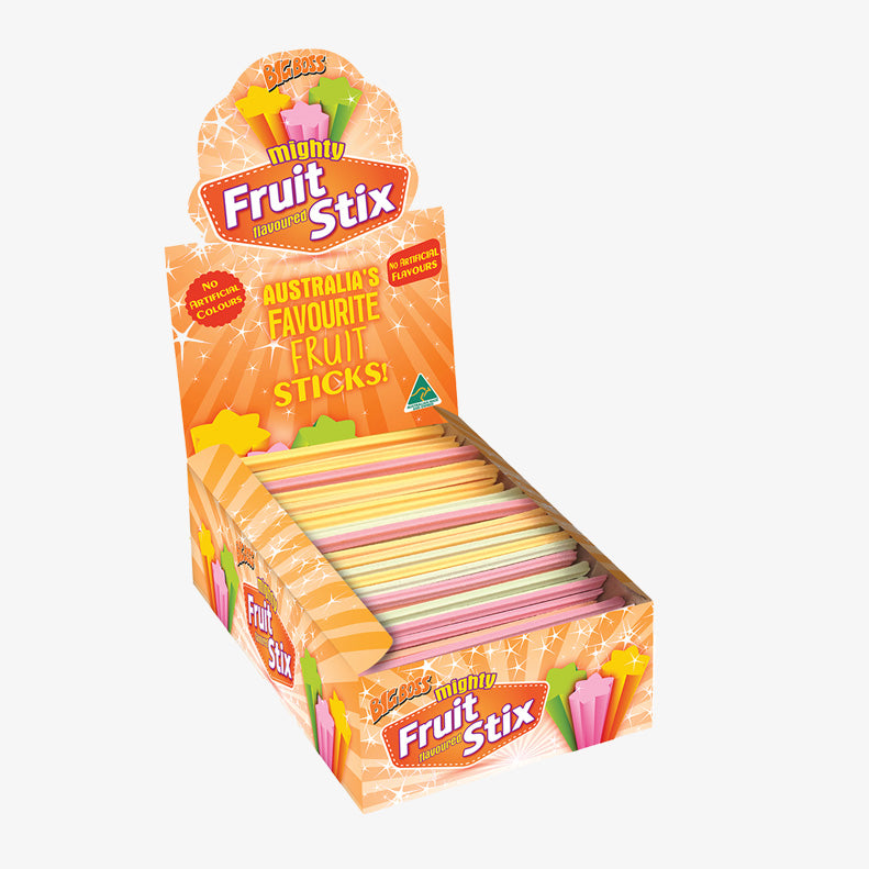 Original Mighty Fruit Sticks BOX of 180 Sticks