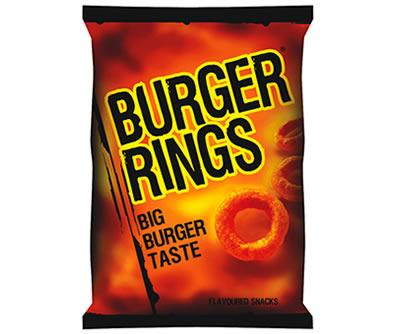 BURGER RINGS Chips 90g