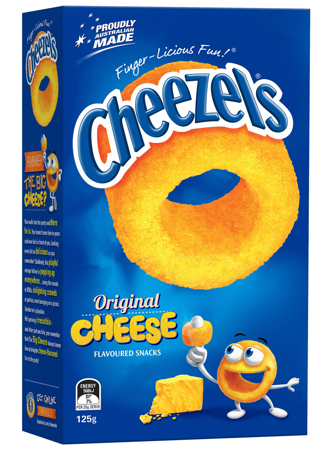 CHEEZELS CHEESE Chips 125g