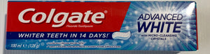 Colgate ADVANCED WHITE Toothpaste 128g