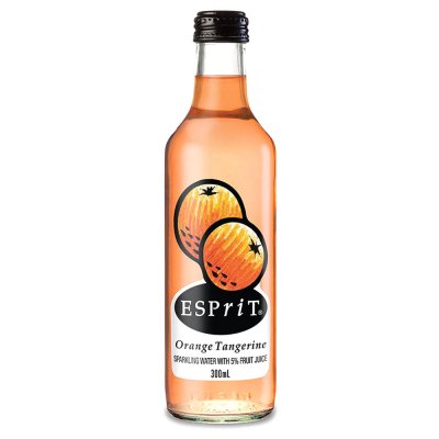 Espirit Sparkling Water Orange Tangerine 300ml with 5% Fruit Juice