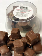 Load image into Gallery viewer, Red Hill Confectionery - Milk Chocolate Coated Rose Turkish Delight 200g Tub
