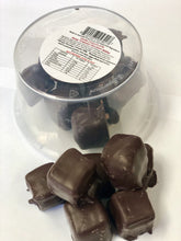 Load image into Gallery viewer, Red Hill Confectionery - Dark Chocolate Coated Rose Turkish Delight 200g Tub

