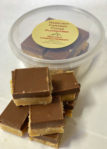 Red Hill Confectionery - Hazelnut Caramel Fudge 160g Tub