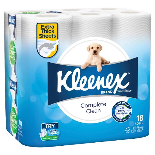 Kleenex TOILET ROLLS 18 Pack