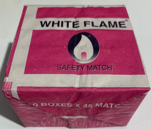 White Flame Safety MATCHES 10 x 45 Packs