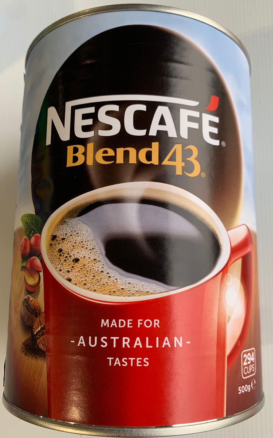 Nescafé Tin 500g Blend 43 Instant COFFEE 294 Cups