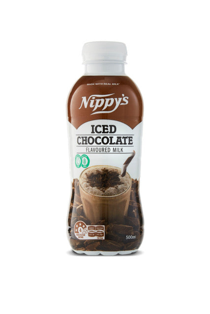 Nippy's ICED CHOCOLATE Long Life Flavoured Milk 12 x 500ml Case