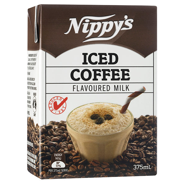 Nippy's ICED COFFEE Long Life Flavoured Milk 24 x 375ml Case