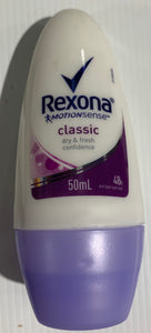 Rexona CLASSIC Roll On Deodorant 48h Antiperspirant 50ml