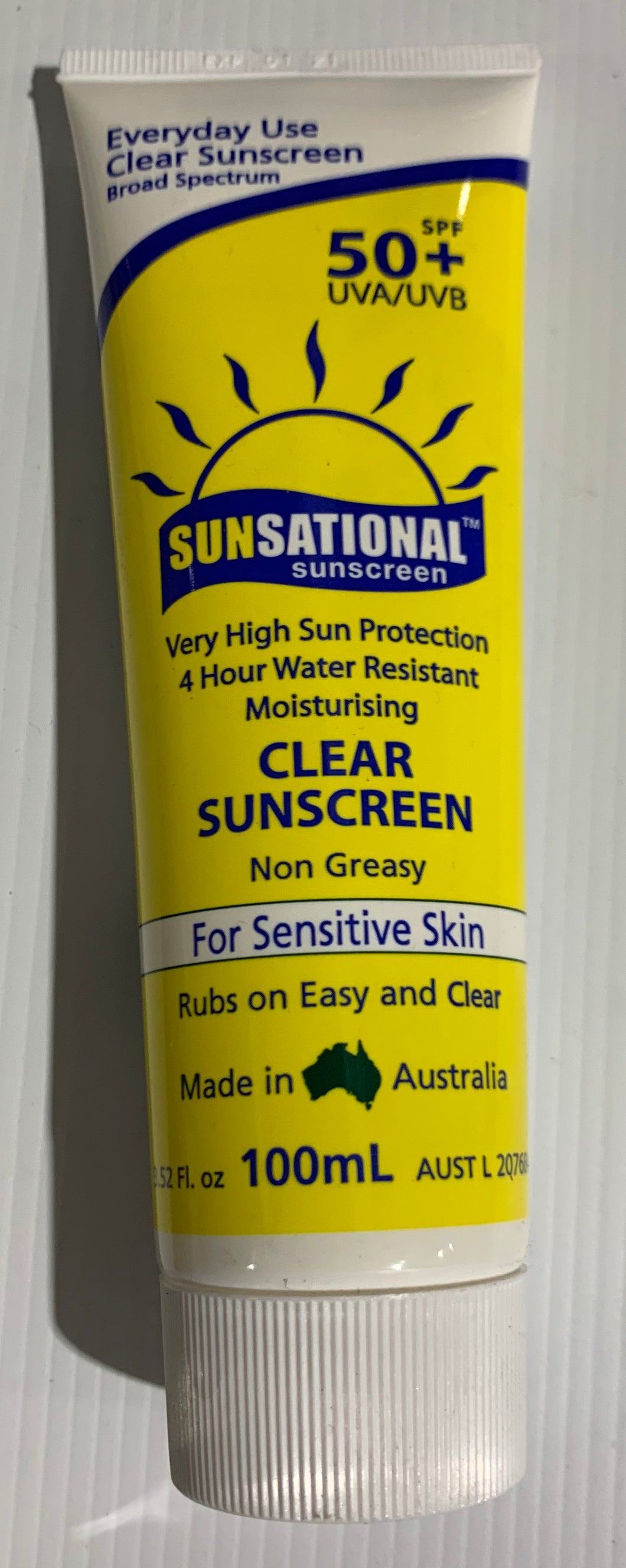 Sunsational 50+ SUNSCREEN Non Greasy Australian Made 100ml