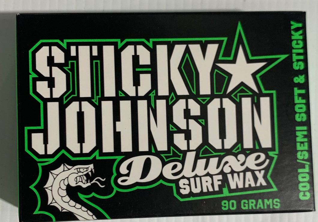 Sticky Johnson Deluxe SURF WAX Cool/Semi Soft 90g